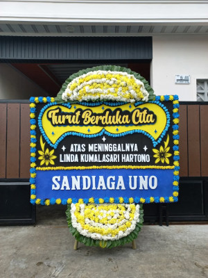 Papan Bunga Duka di Kebun Kenanga